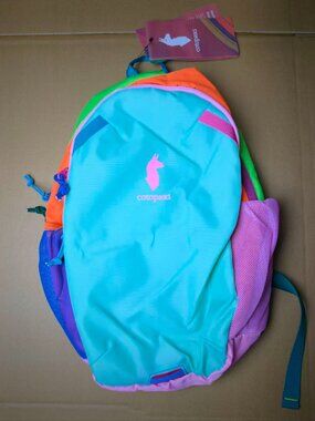 Cotopaxi Children Batac 12 L Sky Blue multicolored Backpack NWT